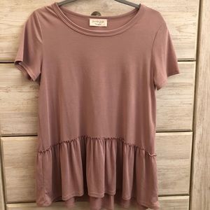 Peplum top